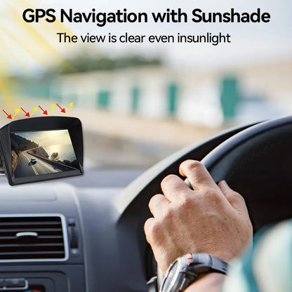 NavQuest GPS Sat Nav with UK & EU Maps