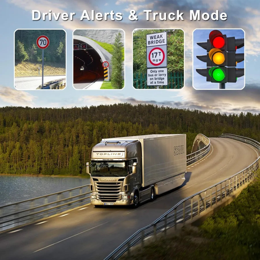 NavQuest GPS Sat Nav with UK & EU Maps