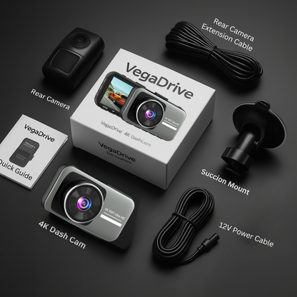 VegaDrive - 4K Full HD Smart Dash Cam